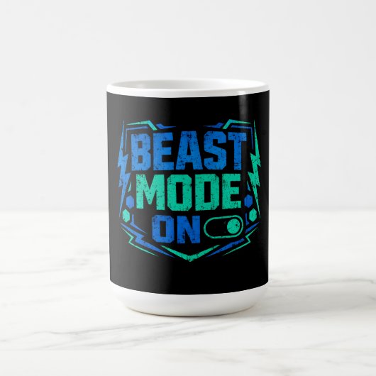 Beast Mode ON – Gym Activation Power Koffiemok (Center)