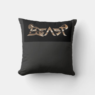 Beast-modus ingeschakeld kussen