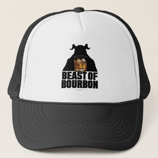 Beast Of Bourbon Trucker Hoed Pet (Voorkant)