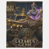 Beast Rider/Lazarus Genie grote deken (Voorkant)