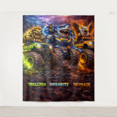 Beast riders wandtapijt wandkleed (Voorkant)