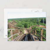 Beast Roller Onderzetter op Kings Island Briefkaart (Voorkant / Achterkant)