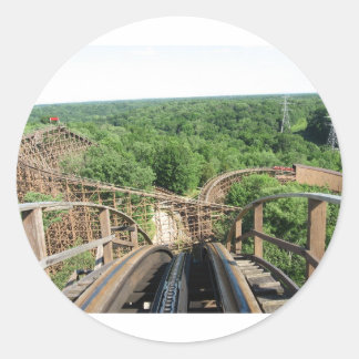 Beast Roller Onderzetter op Kings Island Ronde Sticker