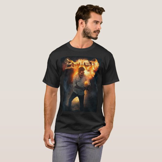 Beast Thalapathy Vijay Classic T-Shirt (Voorkant volledig)
