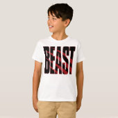 BEAST. Tough.Hardcore.Musea.Wild.Animal T-shirt (Voorkant volledig)