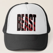 BEAST. Tough.Hardcore.Musea.Wild.Animal Trucker Pet (Voorkant)