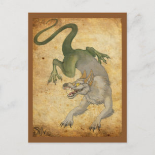Beast uit het oosten briefkaart