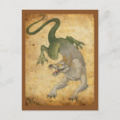 Beast uit het oosten briefkaart (Voorkant)