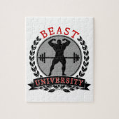 Beast University Bodybuilding 8x10 Puzzle Legpuzzel (Verticaal)