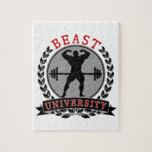 Beast University Bodybuilding 8x10 Puzzle