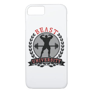 Beast University Bodybuilding Custom Hoesje