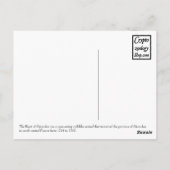 Beast van het Briefkaart Gévaudan (Achterkant)