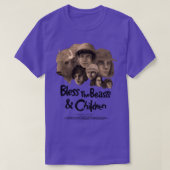 Beasten en kinderen laten vallen t-shirt (Design voorkant)