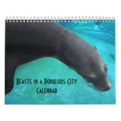 Beasten in een Populous City - kalender (Hoes)