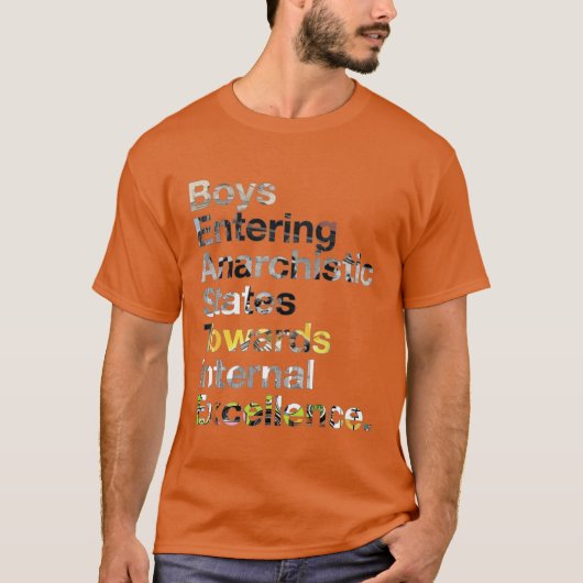 BEASTIE Anagram meisje T-shirt (Voorkant)