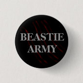Beastie Army Claw Button (Voorkant)