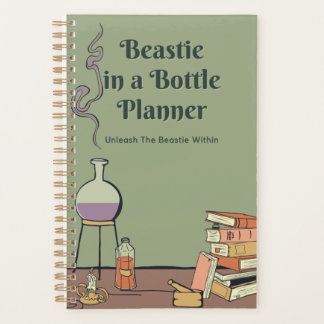 Beastie in een kleine planner