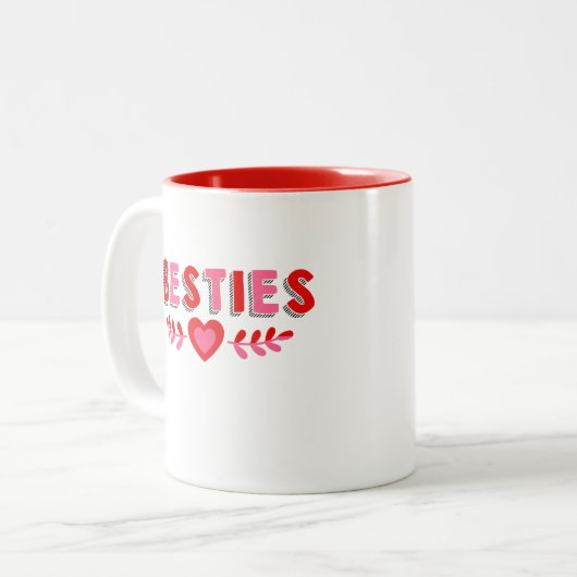 Beasties Tweekleurige Koffiemok (Voorkant links)