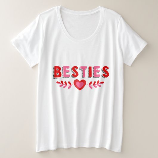 Beasties Womens Grote Maat T-shirt (Design voorkant)