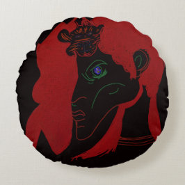Beastmaster Koningin Rond Kussen