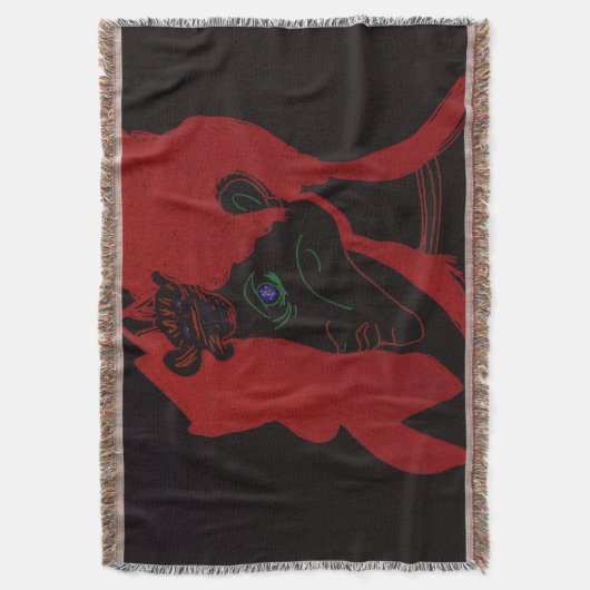 Beastmaster Queen Deken (Voorkant Verticaal)