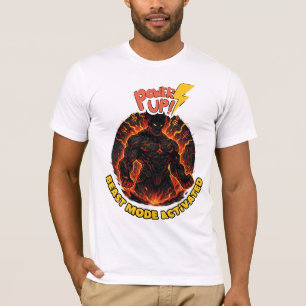 Beastmodus geactiveerd t-shirt