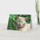 Beast's Birthday Kaart (Voorkant)