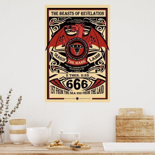Beasts of Revelation Poster (Keuken)