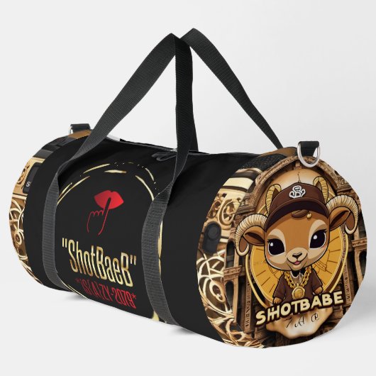 "Beat$AndBull$hit"Duffel Bag, Plunjezak (Linkerhoek)
