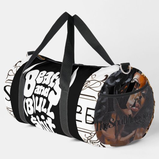 "Beat$AndBull$hit"Duffel Bag, Plunjezak (Rechterhoek)
