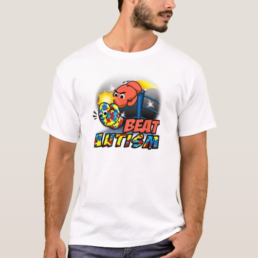 Beat Autism T-shirt (Voorkant)