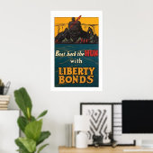 Beat Back the Hun Hun Poster (Thuiskantoor)