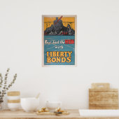 Beat Back the Hun Hun Poster (Keuken)