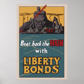 Beat Back the Hun Hun Poster (Voorkant)