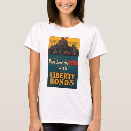 Beat Back the Hun Hun T-shirt (Voorkant)