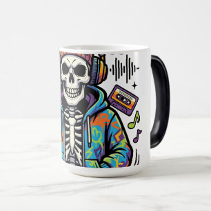 Beat Bones Ritme & Skulls Koele Muziekskelet Magische Mok