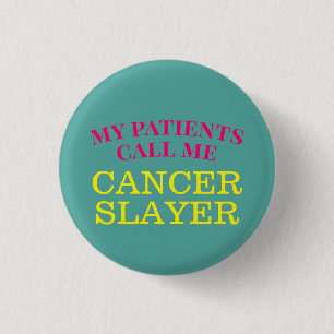 Beat Cancer Dank u Button