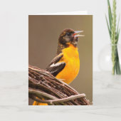 Beat Cancer Oriole Kaart (Voorkant)