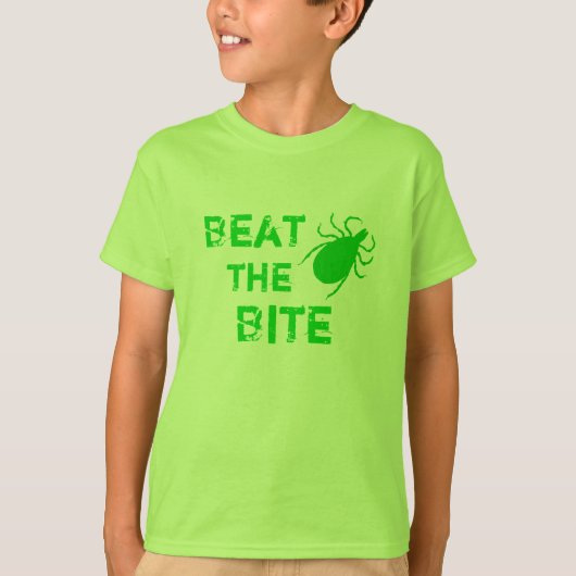 Beat de bite Lyme disease T-shirt (Voorkant)