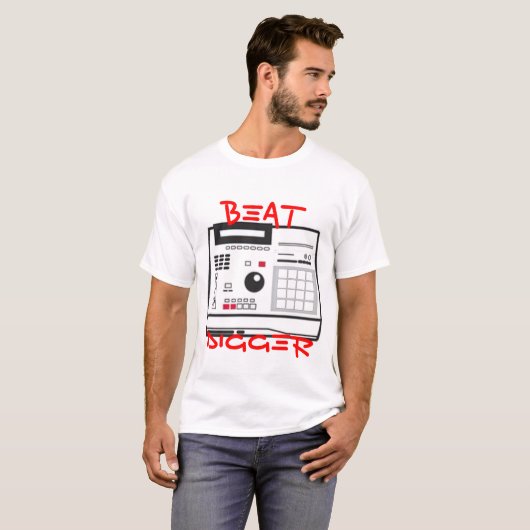 Beat Digger T-shirt (Voorkant volledig)