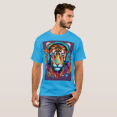 Beat Dropper: premium DJ-stijl grafisch T-shirt (Voorkant volledig)