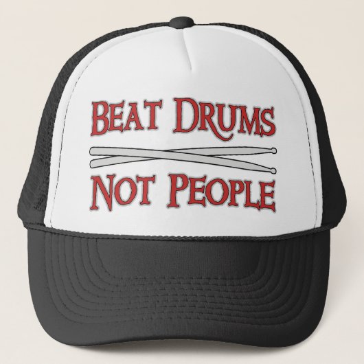 Beat Drums Trucker Pet (Voorkant)