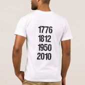 Beat England weer T-shirt (Achterkant)