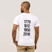 Beat England weer T-shirt (Achterkant volledig)