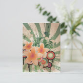 Beat Flowers Briefkaart (Staand voorkant)