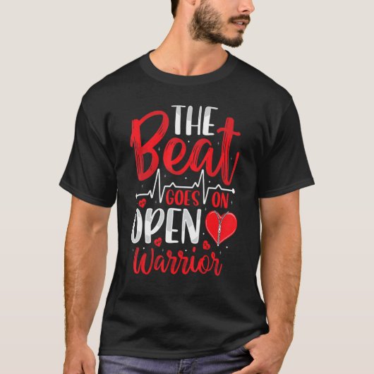 Beat gaat op open hartchirurgie Rondloop Zur T-shirt (Voorkant)