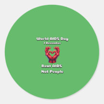 Beat helpt niet mensen. Wereld Aids Dag.