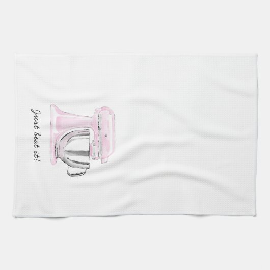 Beat het mixer theedoek (Horizontaal)