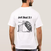 Beat het schildertje t-shirt (Achterkant)