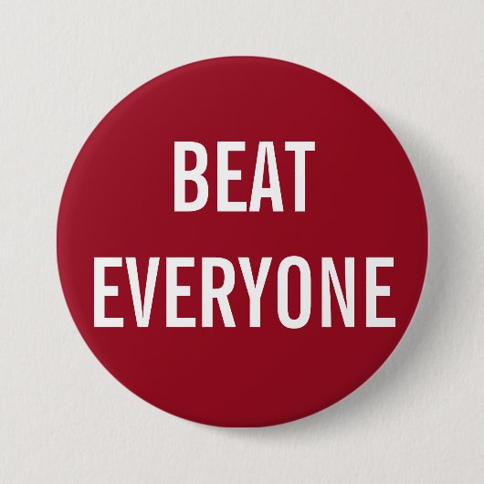 BEAT IEDEREEN Button (Voorkant)